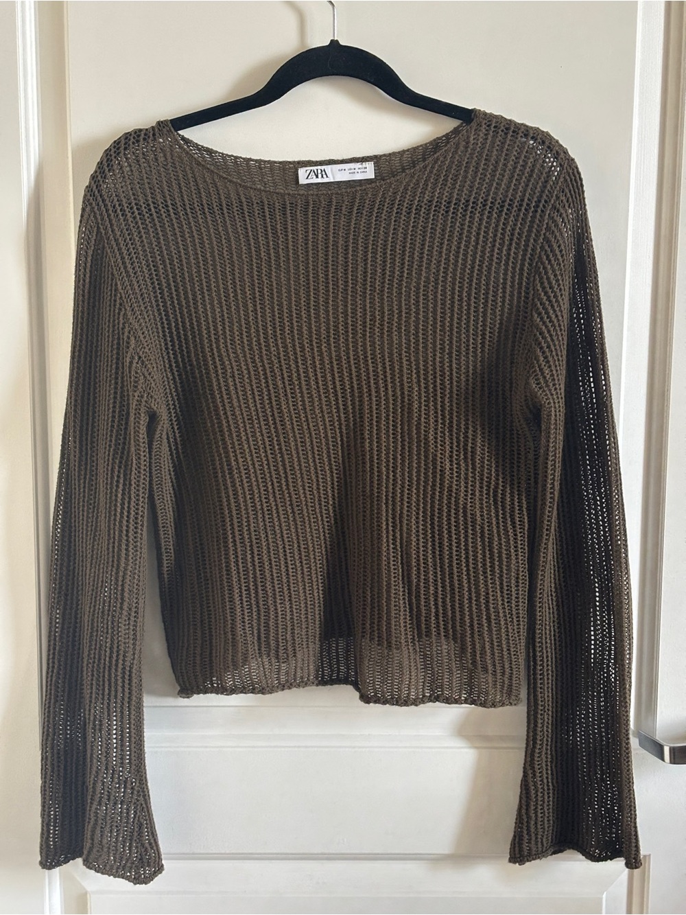 Zara Open Knit Top - Picture 2 of 5